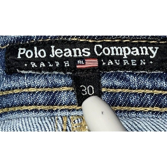 Vtg Polo Jeans Company Ralph Lauren Jeans Women’s 30 Stretch Alana Bootcut Flare - Picture 6 of 9